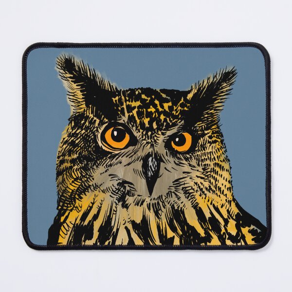 Item preview, Eagle owl designed and sold by Lemontreeart63.