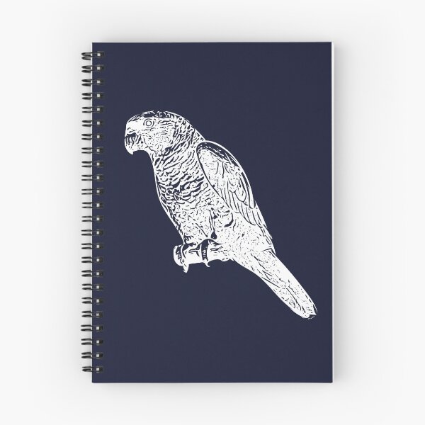 Item preview, Lilac-crowned Finsch's Amazon White Design  designed and sold by designsasstultd.