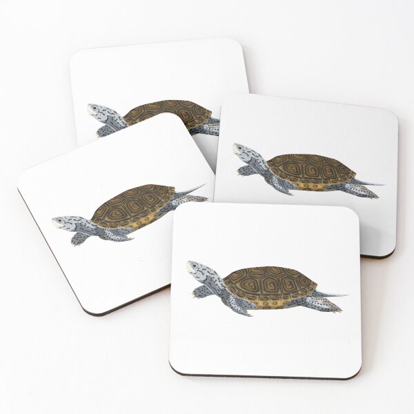 Item preview, Diamondback Terrapin designed and sold by Rie-TortoTurtle.