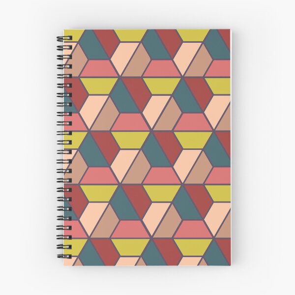 Item preview, Bold Retro Tessellation - colorful triangles designed and sold by colorofmagic.