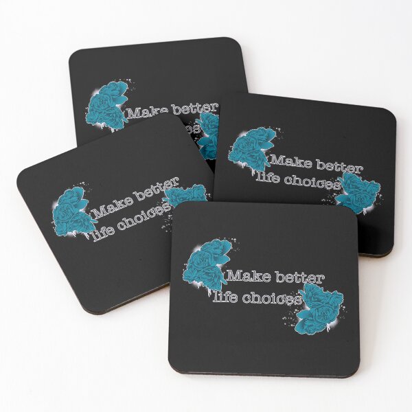 Item preview, Better Choices - Teal designed and sold by drayamonster.