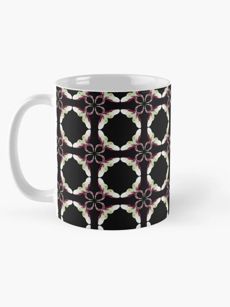 Thumbnail 5 of 6, Coffee Mug, Abstract flower pattern designed and sold by Meo Design.