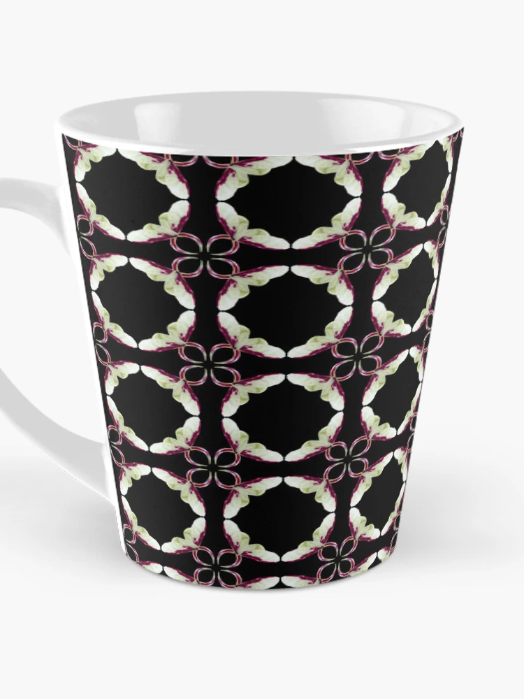 Thumbnail 3 of 4, Coffee Mug, Abstract flower pattern designed and sold by Meo Design.
