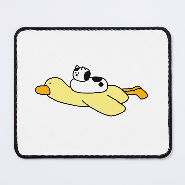 Item preview, a Cat on the Duck flying in the sky designed and sold by superbaechoo.