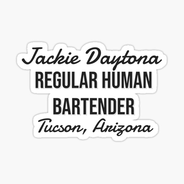 Aperçu de l'œuvre Jackie Daytona Ce que nous faisons Shadows Citation de Laszlo créée et vendue par CeladonOcelot.