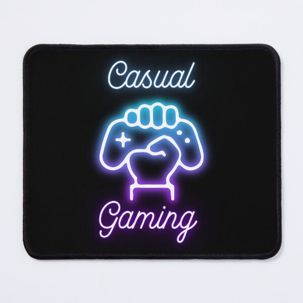 Item preview, Casual Gaming Neon designed and sold by RED-MOUSE.