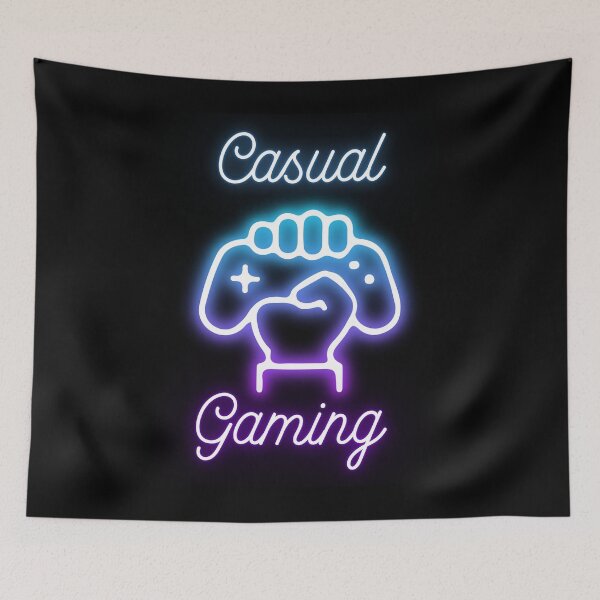 Item preview, Casual Gaming Neon designed and sold by RED-MOUSE.