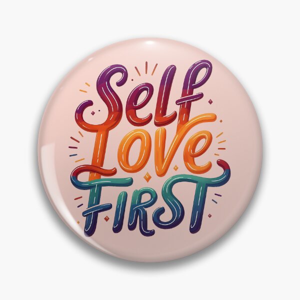 Artikelvorschau, Self Love First, Typografie entworfen und verkauft von maxmaj.