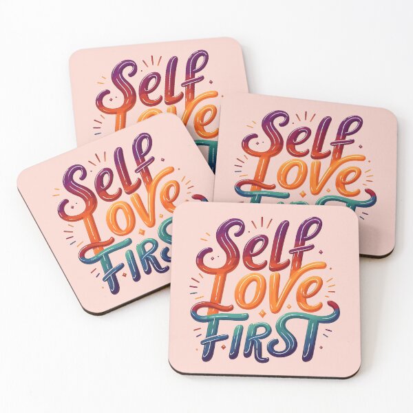 Item preview, Self Love First, typography designed and sold by maxmaj.