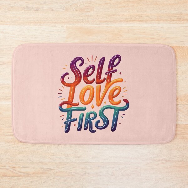 Item preview, Self Love First, typography designed and sold by maxmaj.