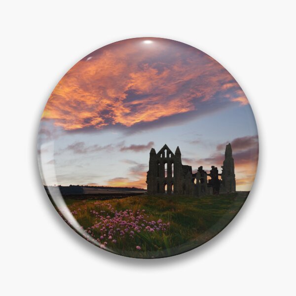 Item preview, Whitby Abbey Sunset Panorama  designed and sold by Alisonchambers2.