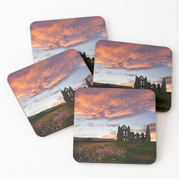 Item preview, Whitby Abbey Sunset Panorama  designed and sold by Alisonchambers2.