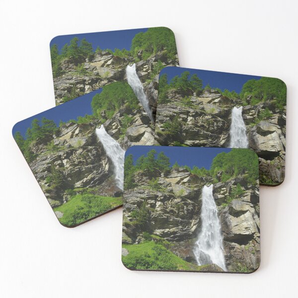 Item preview, Waterfall Saas-Fee Switzerland designed and sold by nikawanders.