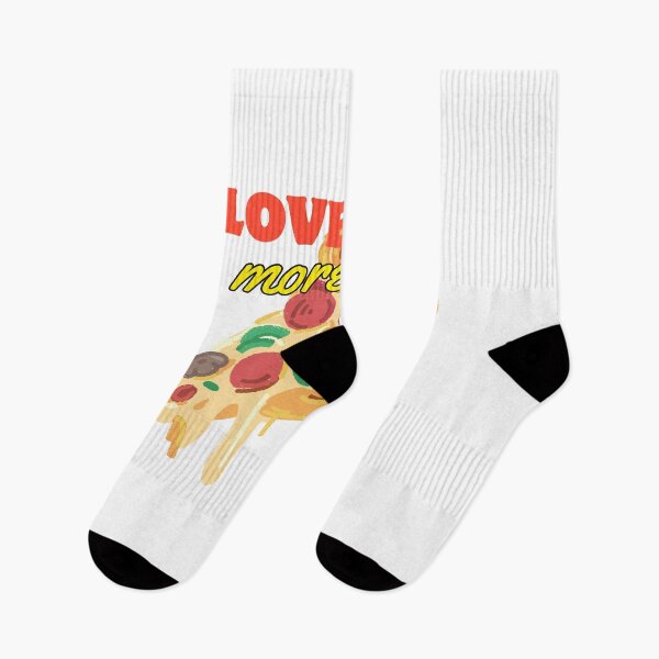 Item preview, I LOVE YOU MORE THAN PIZZA designed and sold by iAmmAja43.
