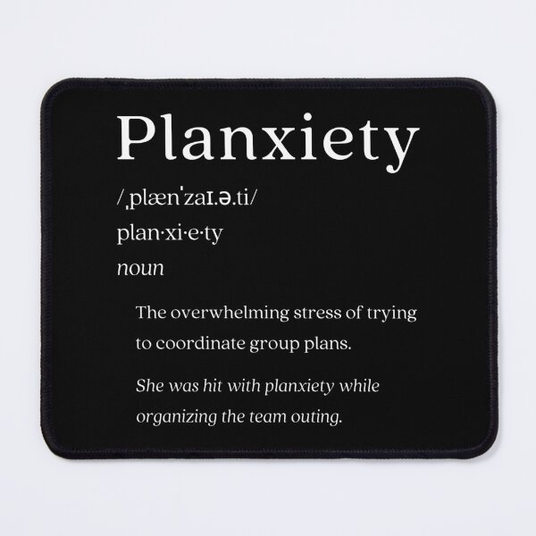 Item preview, Dictionary: Planxiety designed and sold by nature. electrified..