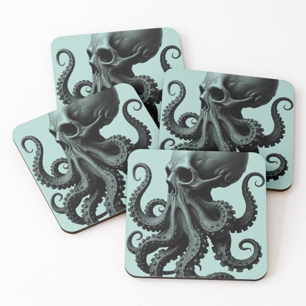 Item preview, octupus skull deep sea creature designed and sold by sSupernovas001.