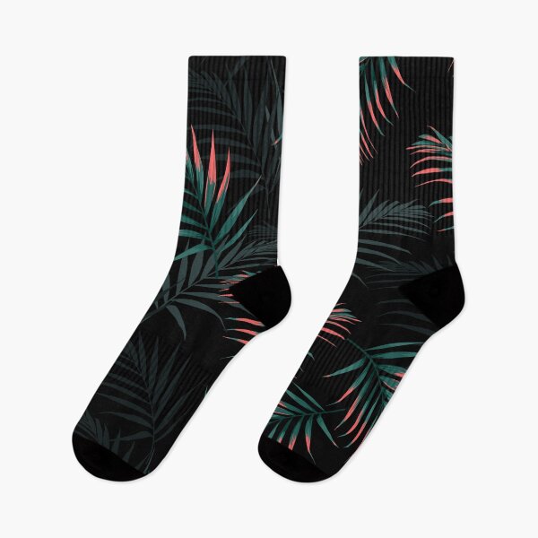 Item preview, Seamless tropical pattern, vivid tropic foliage, with palm leaves. designed and sold by MatyKotiv.