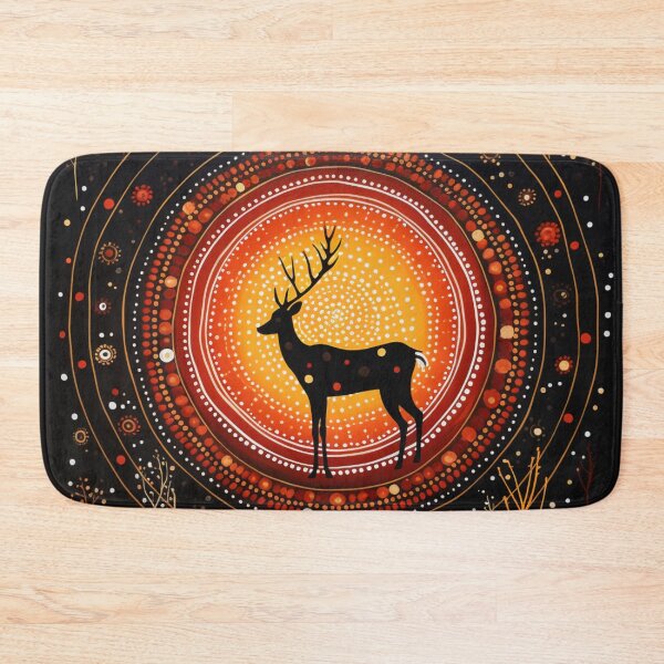 Item preview, Aboriginal Inspired Dot Art - Native Roe designed and sold by GrinGalore.