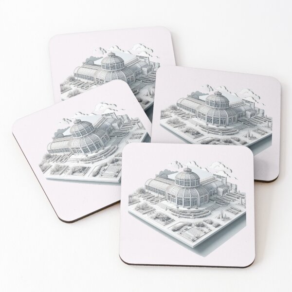 Item preview, Franklin Park Conservatory in 3D Art,   designed and sold by PaintMeWorld.