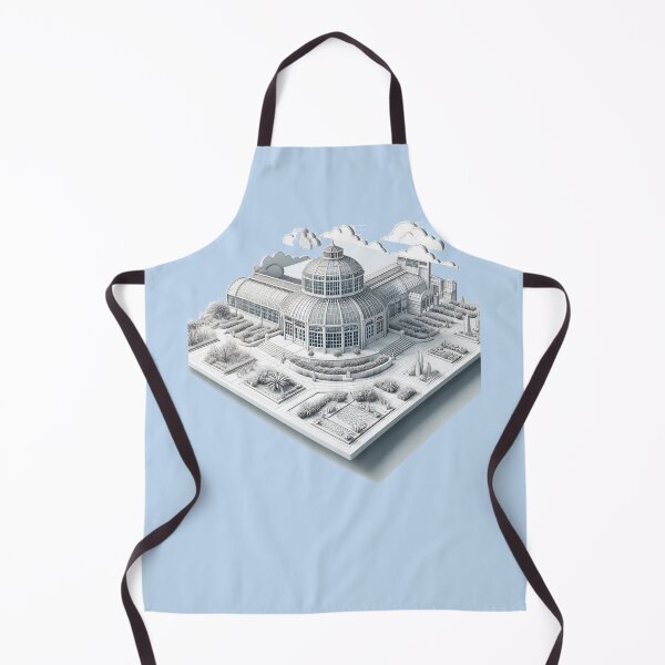 Item preview, Franklin Park Conservatory in 3D Art, designed and sold by PaintMeWorld.