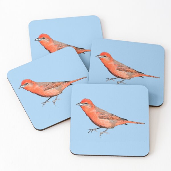 Item preview, Hepatic Tanager Color Design  designed and sold by designsasstultd.