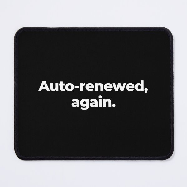 Item preview, Auto-renewed, again. designed and sold by MuzamilAhmed.