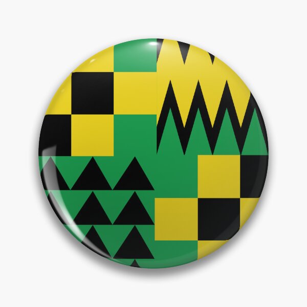 Item preview, Jamaican Geometric Pattern designed and sold by HotHibiscus.