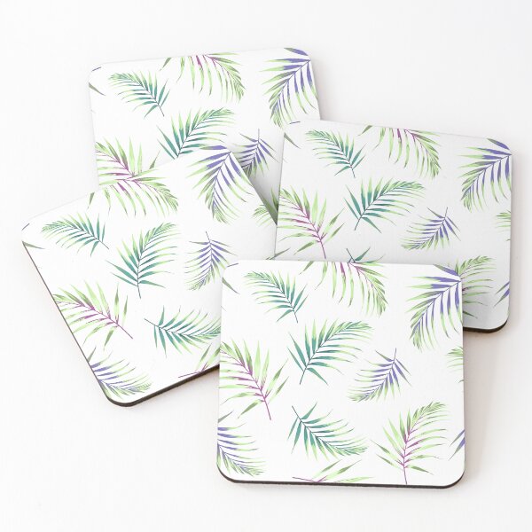 Item preview, Seamless tropical pattern, vivid tropic foliage, with palm leaves. designed and sold by MatyKotiv.