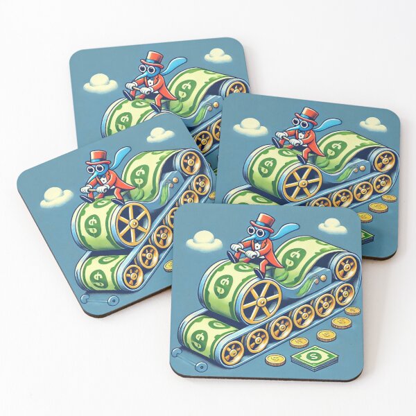 Item preview, The funny cash machine: A bird, dollars and euros – your way to financial fun! designed and sold by FotoworldEdel.