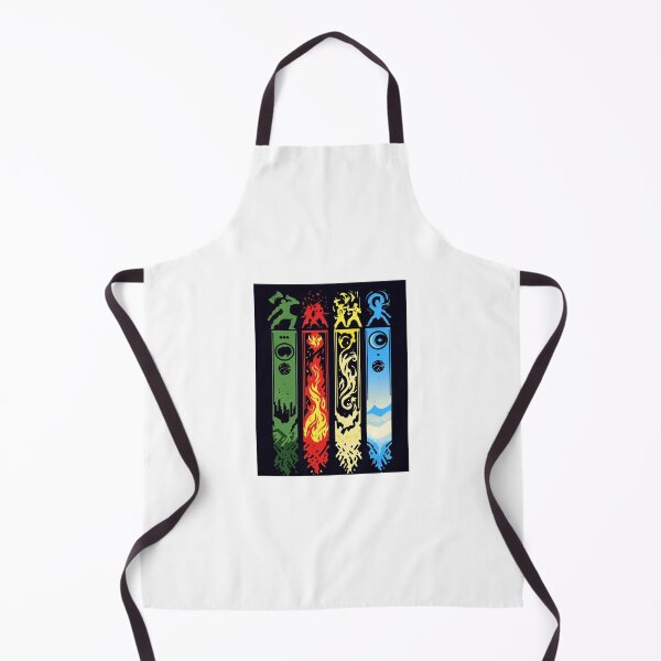 Item preview, "Stylized Elemental Banners Art - Fire, Water, Earth, and Air Design" designed and sold by IINSPIRA.