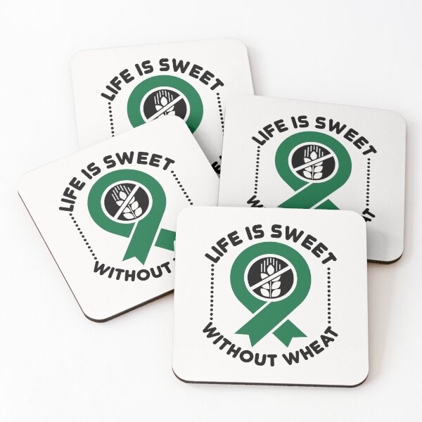 Item preview, Celiac Disease Awareness Life Is Sweet Without Wheat designed and sold by jaygo.