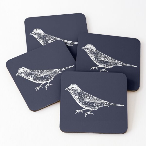 Item preview, Hepatic Tanager White Design  designed and sold by designsasstultd.