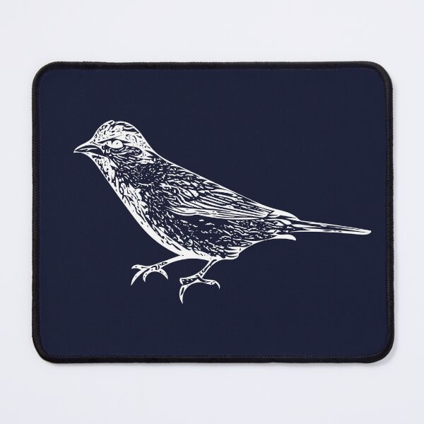 Item preview, Hepatic Tanager White Design designed and sold by designsasstultd.