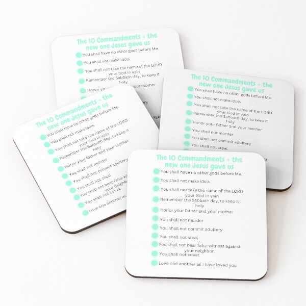 Item preview, The Commandments  designed and sold by The Faithians.