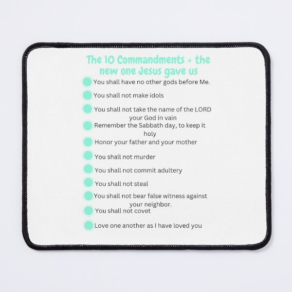 Item preview, The Commandments designed and sold by The Faithians.