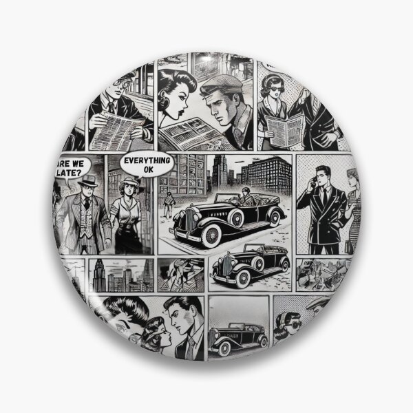 Item preview, Retro Comic Newspaper Clipping – Seamless Design designed and sold by DI GIULIANO.