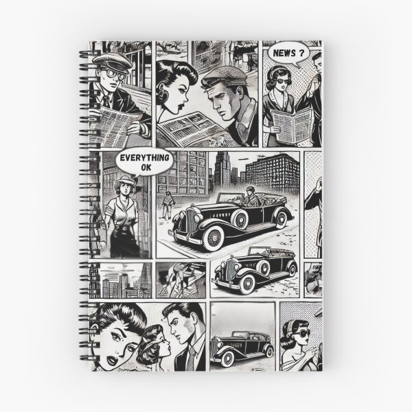 Item preview, Retro Comic Newspaper Clipping – Seamless Design designed and sold by DI GIULIANO.