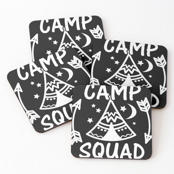 Item preview, Camp Squad Campfire Forest designed and sold by nookmerch97.