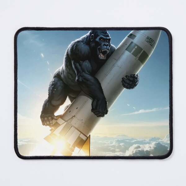 Item preview, rocket gorilla designed and sold by ArtHexReporter.