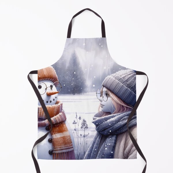 Item preview, Encounter with a Snowman designed and sold by m-y-A-I-A-R-T-.