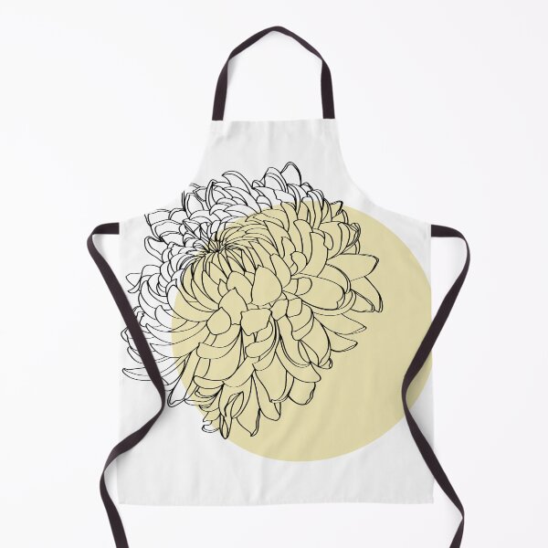 Item preview, Flower chrysanthemum isolated on white with yellow. designed and sold by MatyKotiv.