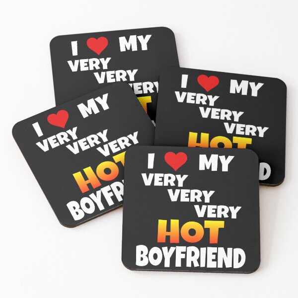Item preview, "I Love My Very Very Very Hot Boyfriend" Saying designed and sold by Svenniibee.