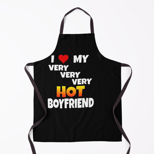 Item preview, "I Love My Very Very Very Hot Boyfriend" Saying designed and sold by Svenniibee.
