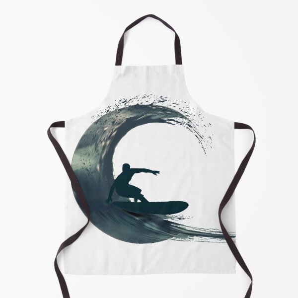 Item preview, Moon Wave Crescent Head Surfer designed and sold by KateLeap.