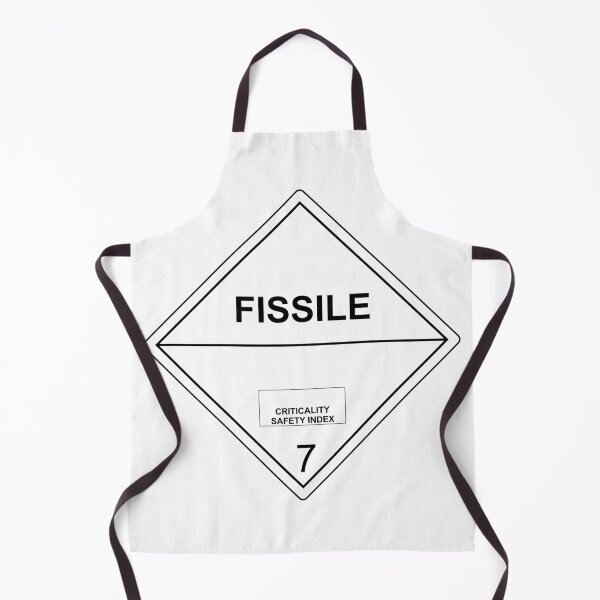 Item preview, Fissile Radioactive Material Transport Label designed and sold by Old Curiosity.