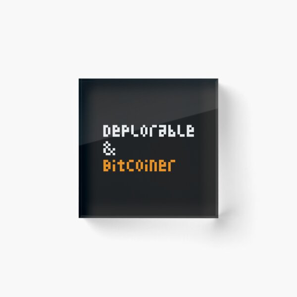 Item preview, Deplorable & Bitcoiner - Bitcoin Proud designed and sold by CyberRex.