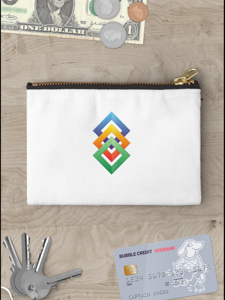 Thumbnail 3 of 4, Zipper Pouch, AbstractSticker designed and sold by hsstudio2025.