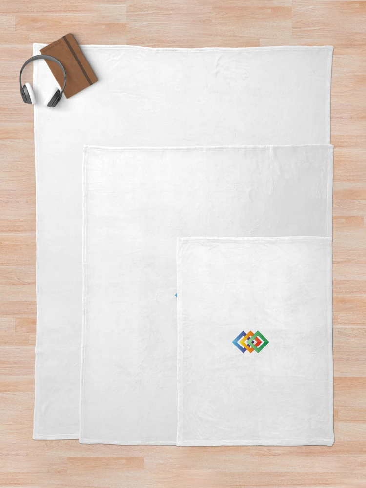 Thumbnail 5 of 6, Throw Blanket, AbstractSticker designed and sold by hsstudio2025.