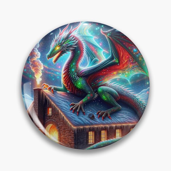 Artikelvorschau, Wilder Drache auf dem Dach entworfen und verkauft von m-y-A-I-A-R-T-.