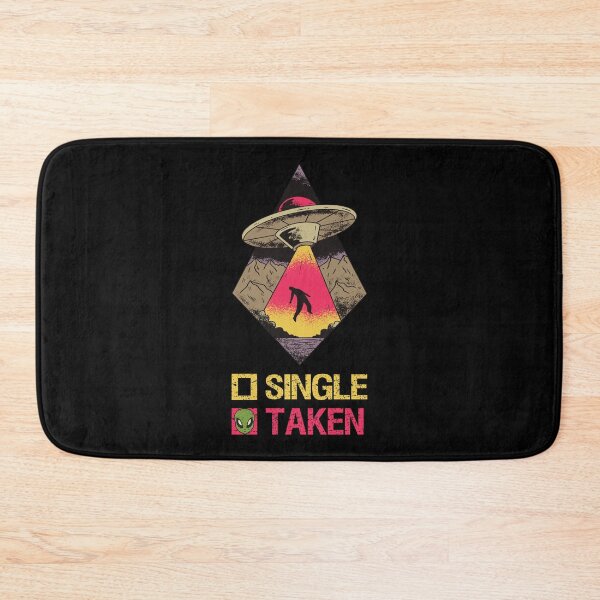 Artikelvorschau, Lustige Entführung durch Aliens und UFOs zum Valentinstag - Single Taken I entworfen und verkauft von Lemon Pepper.